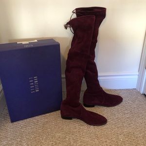 Stuart Weitzman Lowland Suede Boots